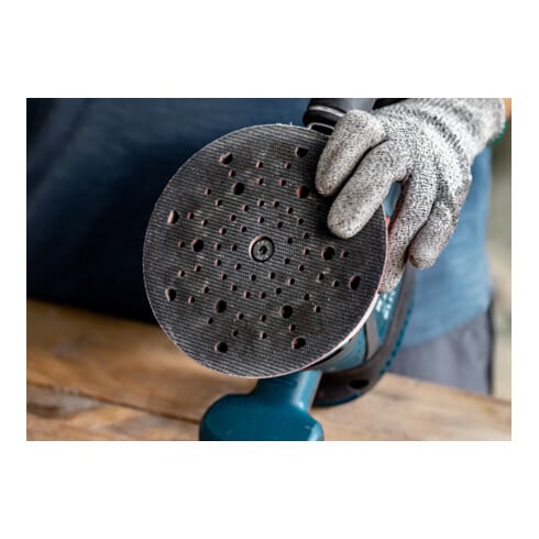 Bosch Supporto multiforo EXPERT per levigatrice rotorbitale 150mm Soft