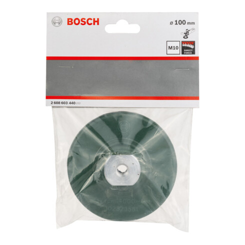 Bosch Supporto per disco di lucidatura diamantato M10 100mm 6mm