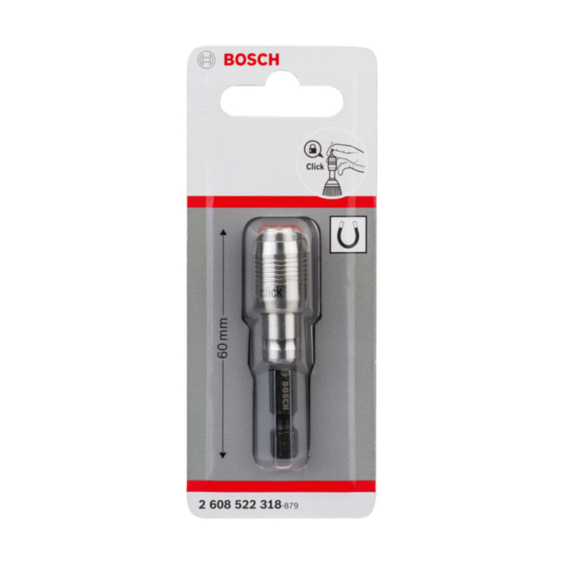 Bosch Supporto universale Funzione One-Click 1/4", D 14mm L 60mm