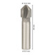 Bosch Svasatura HSS, codolo esagonale, attacco 1/4"-2