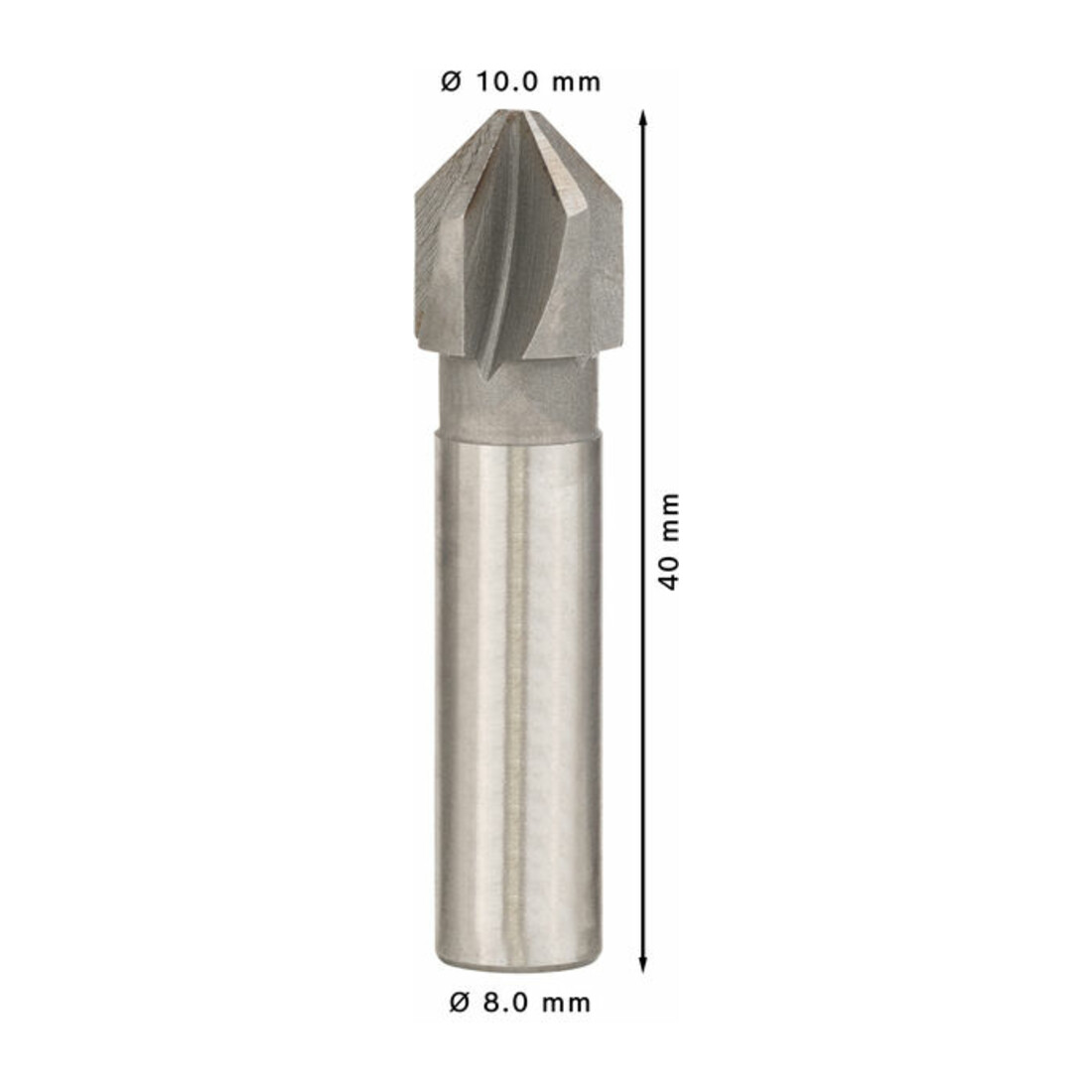 Bosch Svasatura HSS, codolo esagonale, attacco 1/4"