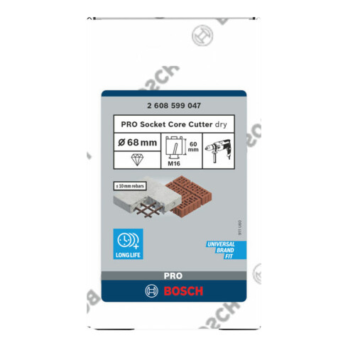 Bosch Svasatore diamantato 60mm