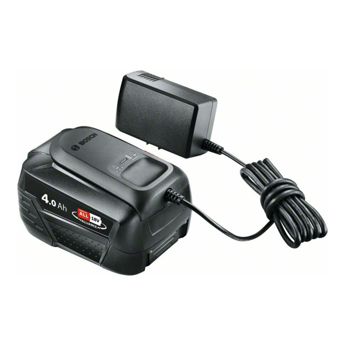Bosch systeemaccessoires 18 Volt Lithium-Ion-starterset (4,0 Ah + AL18V-20)