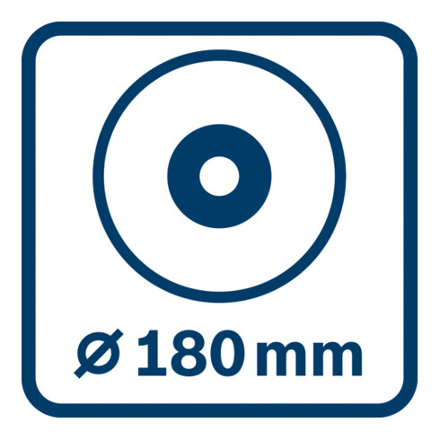 Bosch Systemzubehör für große Winkelschleifer GDE 180-CG