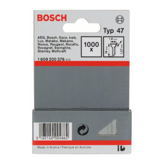 Bosch Tackernagel Typ 47, 1,8 x 1,27 x 16 mm