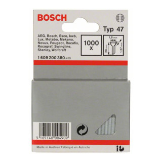 Bosch Tackernagel Typ 47, 1,8 x 1,27 x 28 mm