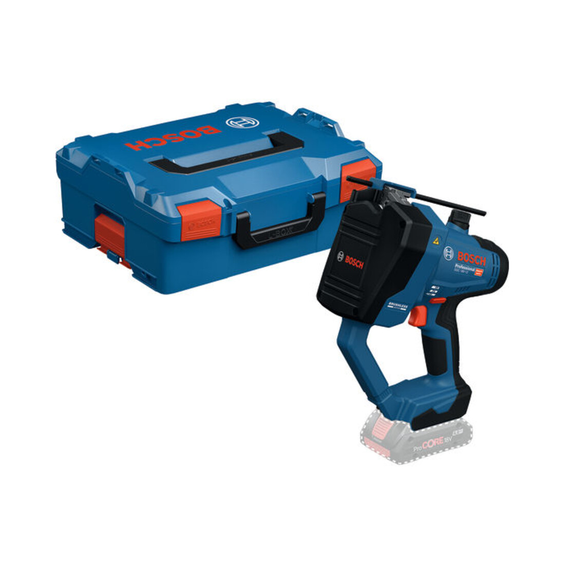 Bosch Tagliabulloni a batteria GGC 18V-12 in L-BOXX (solo; L)