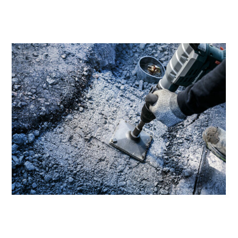 Bosch tamper plaat 120 x 120 mm