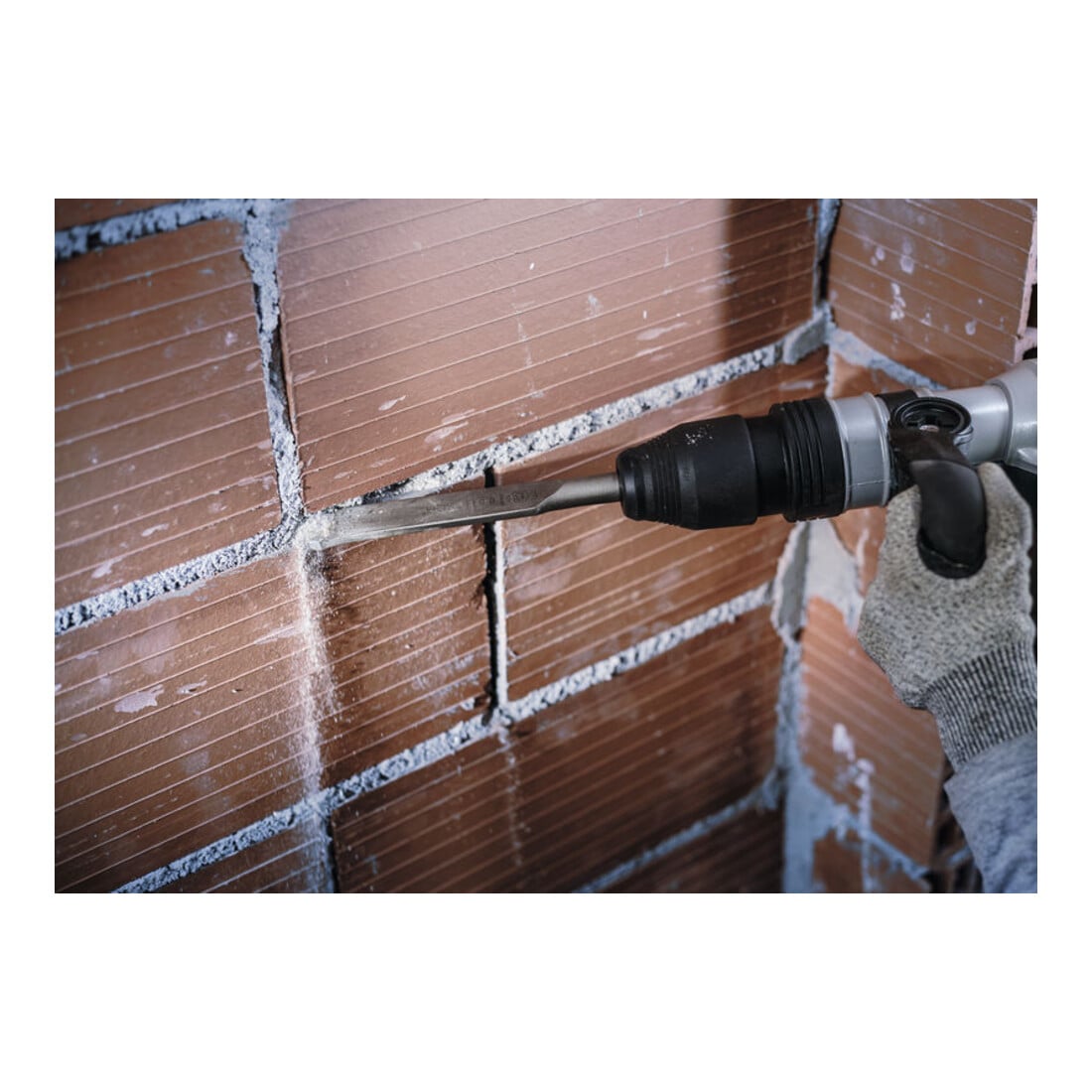 Bosch tandbeitel met SDS max opname totale lengte x snijkant beitel: 300 x 32 mm