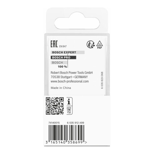 Bosch tandfrees 8 mm D1 14 mm L 14 mm G 55 mm 15°