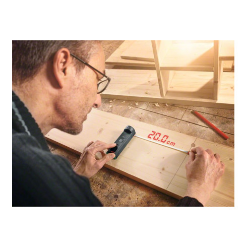 Bosch tape adapter, systeem accessoire voor laser afstandsmeter Zamo