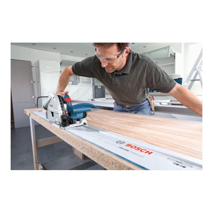 Bosch Tauchsäge GKT 55 GCE mit Führungsschiene FSN 1600