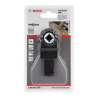 Bosch Tauchsägeblatt AIZ 20 AB Metal, BIM, 20 x 20 mm
