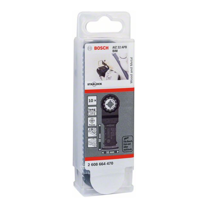 Bosch Tauchsägeblatt AIZ 32 APB Wood and Metal, BIM, 50 x 32 mm