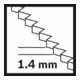 Bosch Tauchsägeblatt AIZ 32 EC Wood HCS 40 x 32 mm