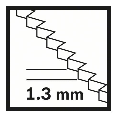 Bosch Tauchsägeblatt AIZ 65 BB Wood and Nails, BIM, 40 x 65 mm 