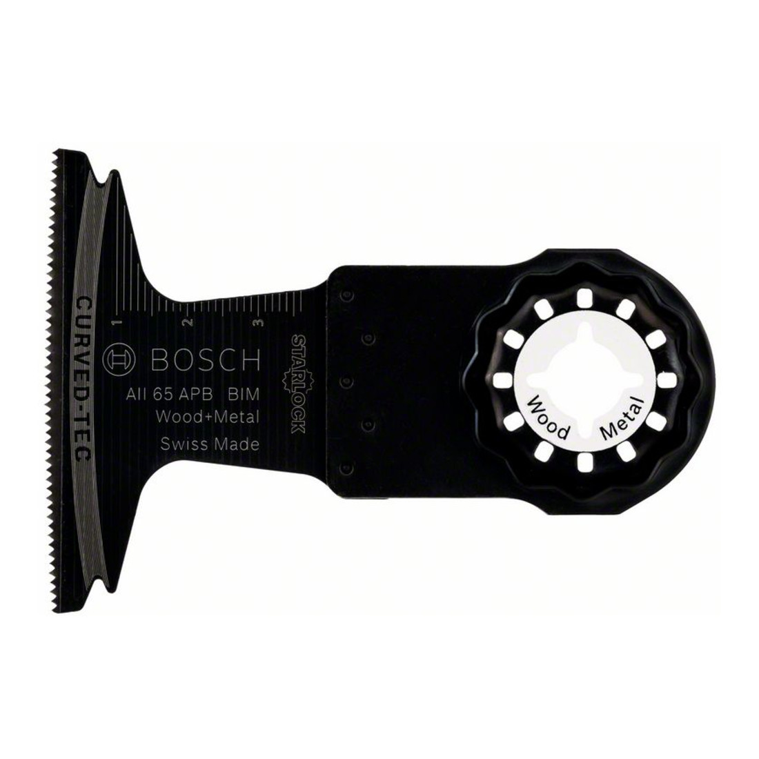 Bosch Tauchsägeblatt BIM AIZ 65 BB Wood and Nails, 40 x 65 mm, DIY