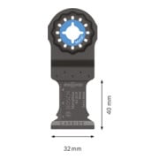 Bosch Tauchsägeblatt HM AIZ 32 AT Metal, 40 x 32 mm-1