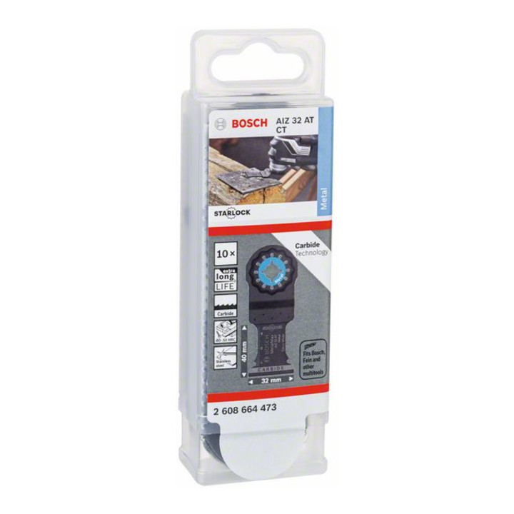 Bosch Tauchsägeblatt HM AIZ 32 AT Metal, 40 x 32 mm