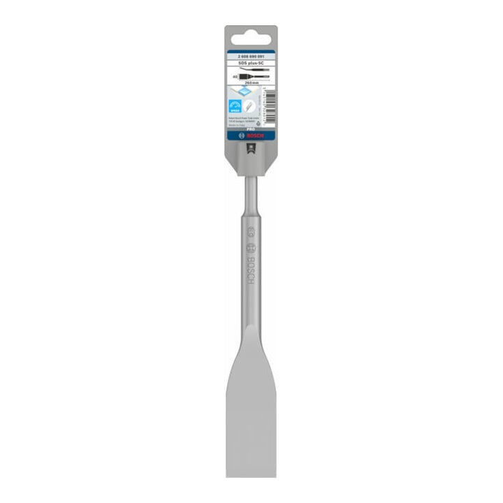 Bosch tegelbeitel met SDS plus opvangbak, 260 x 40 mm