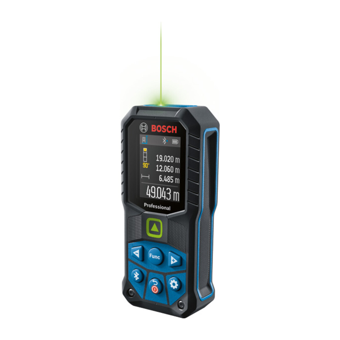 Bosch Telemetro laser GLM 50-27 CG con 2 batterie LR6 da 1,5 V (AA)