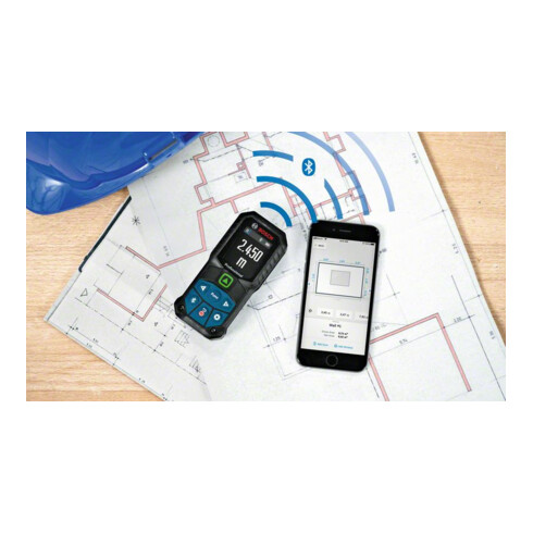 Bosch Telemetro laser GLM 50-27 CG con BA 3,7V 1,0Ah A e cavo USB-C