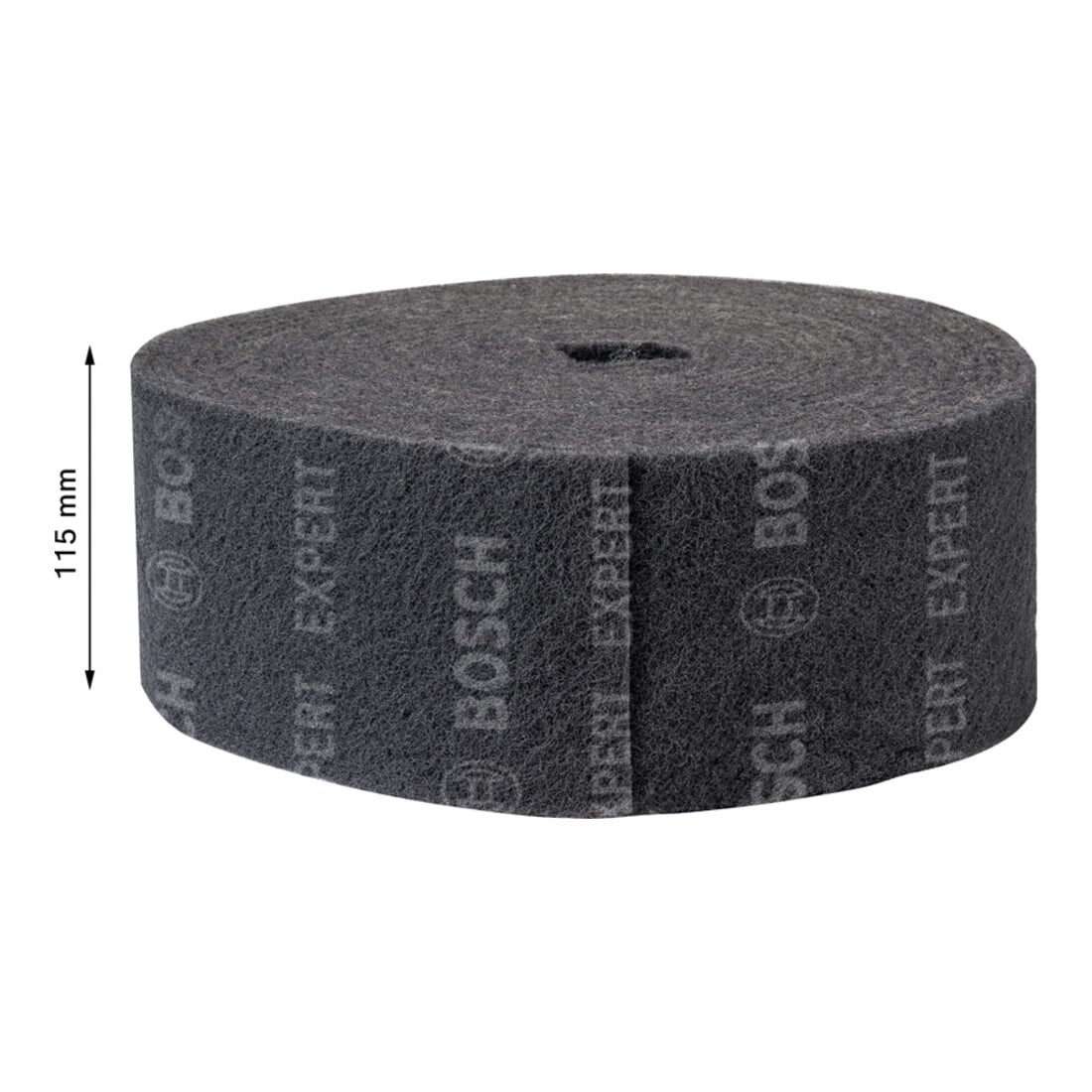 Bosch Tessuto non tessuto in rotolo EXPERT N880 per levigatura manuale, 115mmx10m, ultra fine S 10 pz.