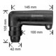 Bosch Testa di foratura angolare per martelli perforatori leggeri con portautensili SDS plus 43 mm-4