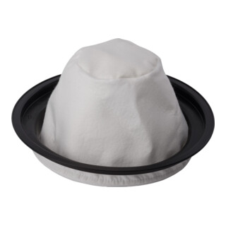 Bosch textielfilter met kunststof ring geschikt voor PAS 11-21 PAS 12-27 PAS 12-27 F