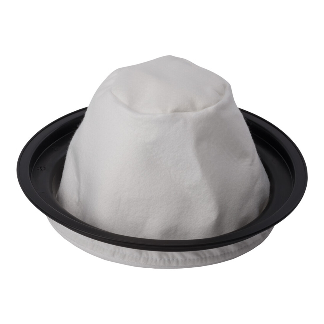Bosch textielfilter met kunststof ring geschikt voor PAS 11-21 PAS 12-27 PAS 12-27 F