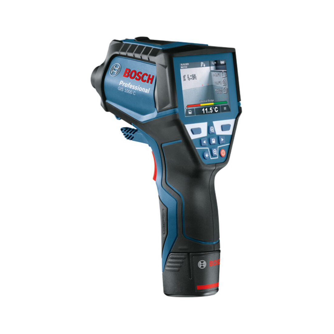 Bosch thermodetector GIS 1000 C met accu adapter