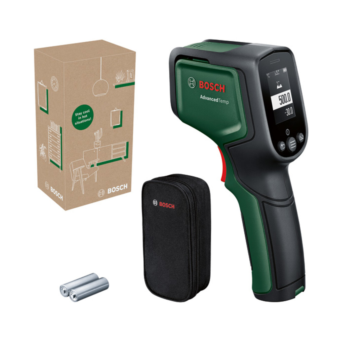 Bosch Thermodetektor AdvancedTemp, eCommerce-Karton
