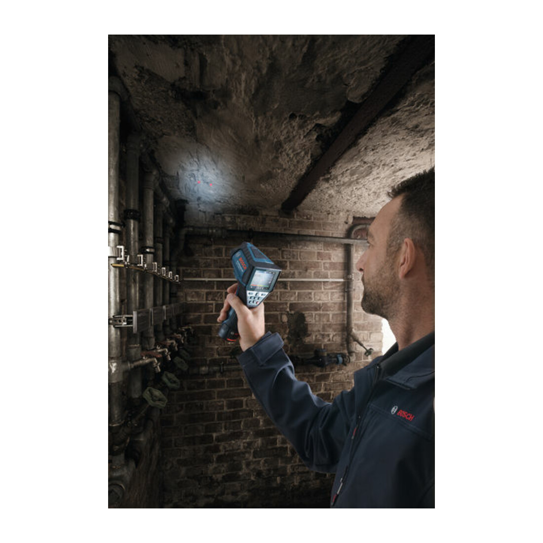 Bosch Thermodetektor GIS 1000 C mit Akku-Adapter