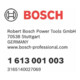Bosch Tiefenanschlag 310 mm zu Zusatzhandgriff 2 602 025 077, . . .062-5