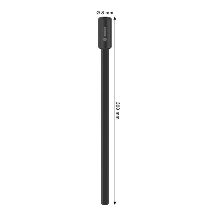Bosch Tige de rallonge pour porte-accessoire, 11 x 300 mm