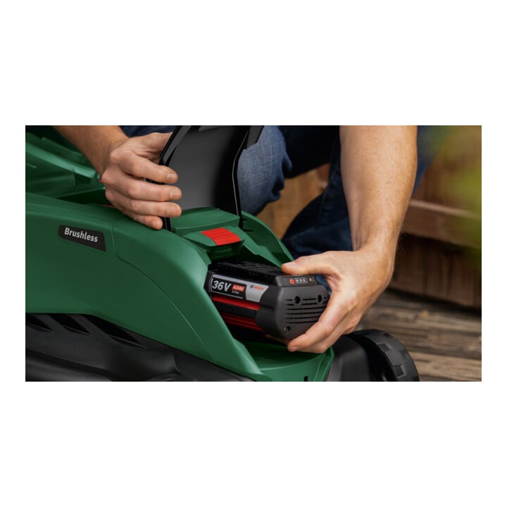 Bosch Tondeuse sans fil AdvancedRotak 36V-44-750 6Ah batterie 44 cm largeur de coupe