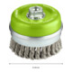Bosch Topfbürste Edelstahl gezopfter Draht 100 mm 0,35 mm 8500 U/ min M14
