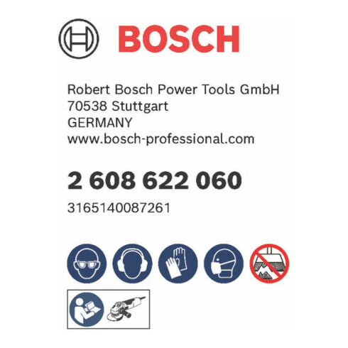 Bosch Topfbürste Edelstahl gezopft