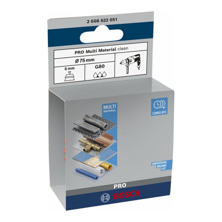Bosch Topfbürste Nylonborste mit Korund 75 mm 1 mm