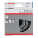 Bosch Topfbürste Stahl gezopfter Draht 100 mm 0,8 mm 8500 U/ min M 14