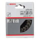 Bosch Topfbürste Stahl gezopfter Draht 75 mm 0,5 mm 12500 U/ min M 10