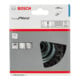Bosch Topfbürste Stahl gezopfter Draht 90 mm 0,5 mm 8500 U/ min M 14
