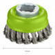 Bosch Topfbürste X-LOCK Heavy for Inox 75 mm 0,5 mm gezopfter rostfreier Stahldraht-4