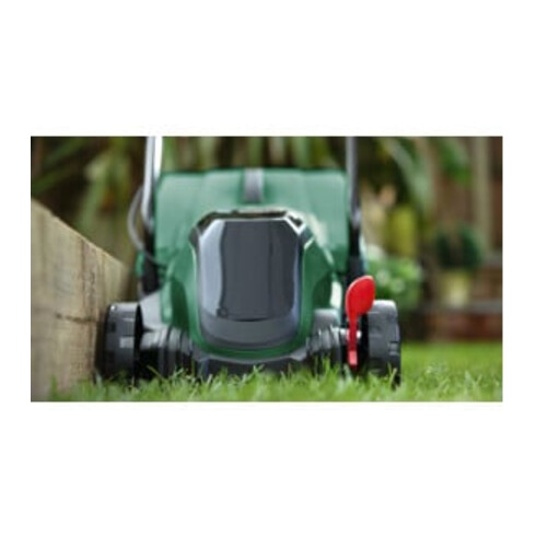 Bosch Tosaerba a batteria CityMower 18V-32-300, 1 batteria PBA 18V 4.0Ah W-C, caricabatterie