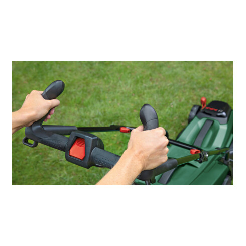 Bosch Tosaerba a batteria CityMower 18V-32-300, 1 batteria PBA 18V 4.0Ah W-C, caricabatterie