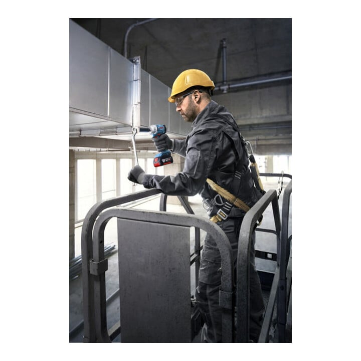 Bosch Tournevis à chocs sans fil GDS 18V-350, 2 x batterie GBA 18V 4.0Ah en L-BOXX