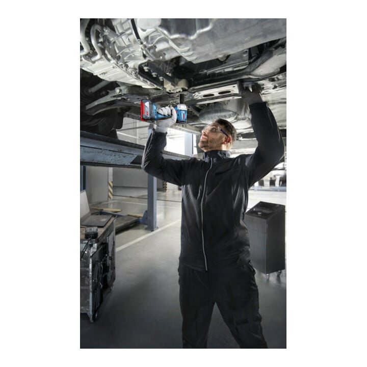 Bosch Tournevis à chocs sans fil GDS 18V-350, 2 x batterie GBA 18V 4.0Ah en L-BOXX