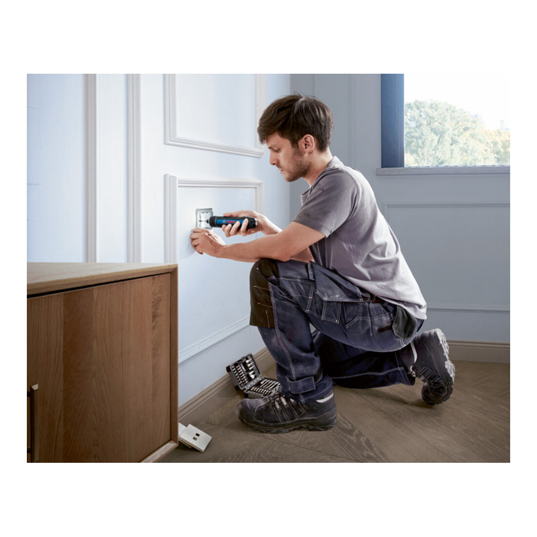 Bosch Tournevis sans fil Bosch GO dans coffret de rangement