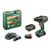 Bosch Trapano a percussione a 2 velocità AdvancedImpact 18 a batteria, 2x batterie, caricabatterie