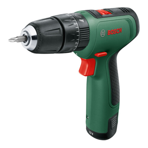 Bosch Trapano a percussione a 2 velocità EasyImpact 1200 a batteria, 1 batteria e caricabatterie